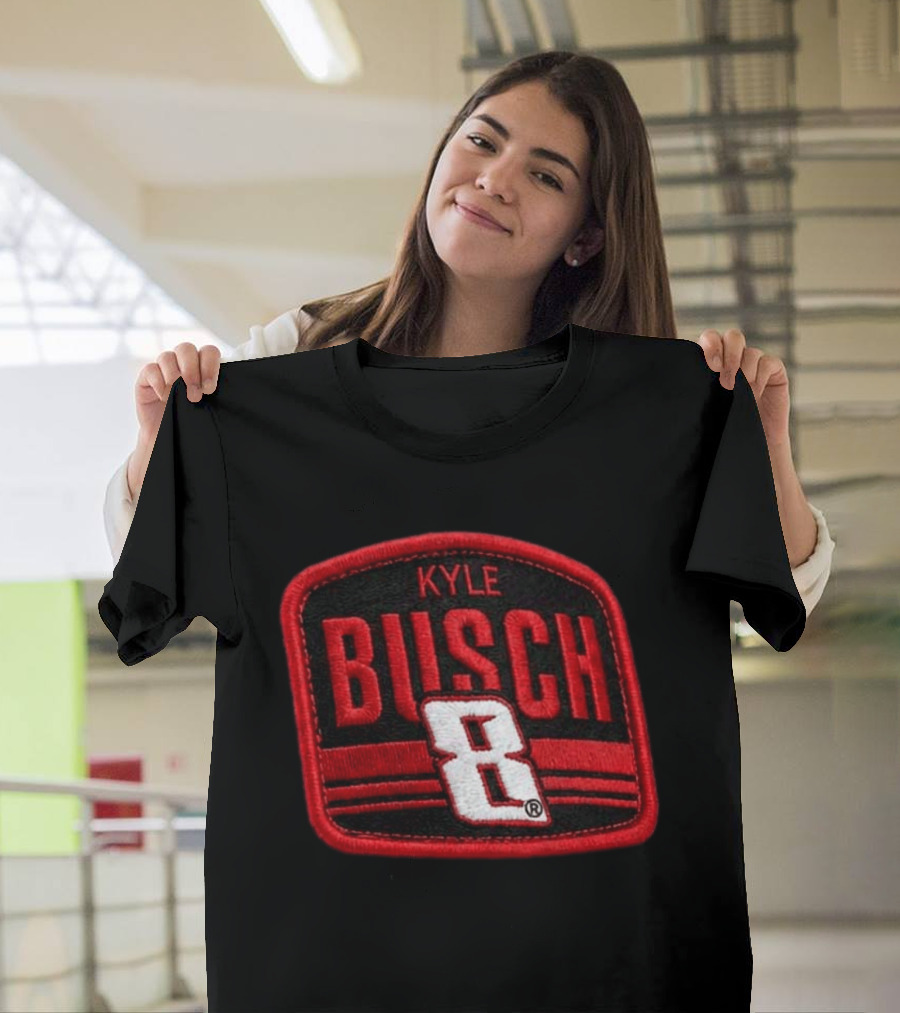 Kyle Busch 8 Racing Patch Hat T-Shirt