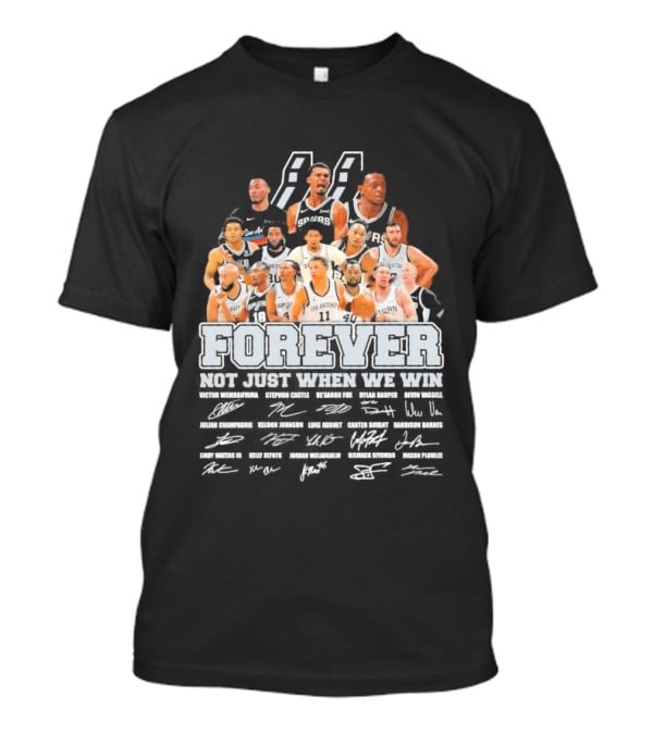 Spurs Legends Forever Signatures T-Shirt