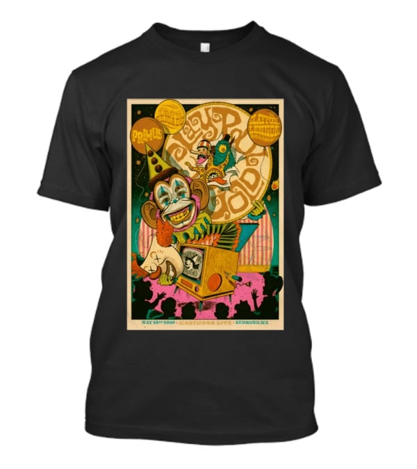 Primus Les Claypool Lennon Delirium May 25th 2026 Marymoor Live Redmond WA T-Shirt
