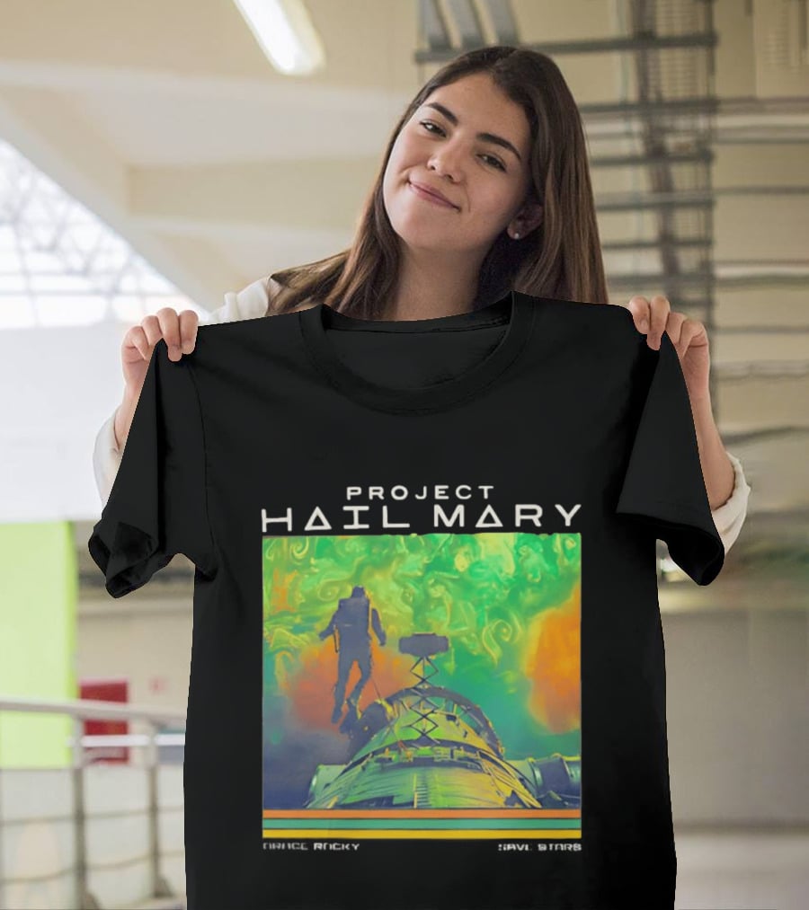 Project Hail Mary Astronaut Space Mission Sci Fi Adventure T-Shirt
