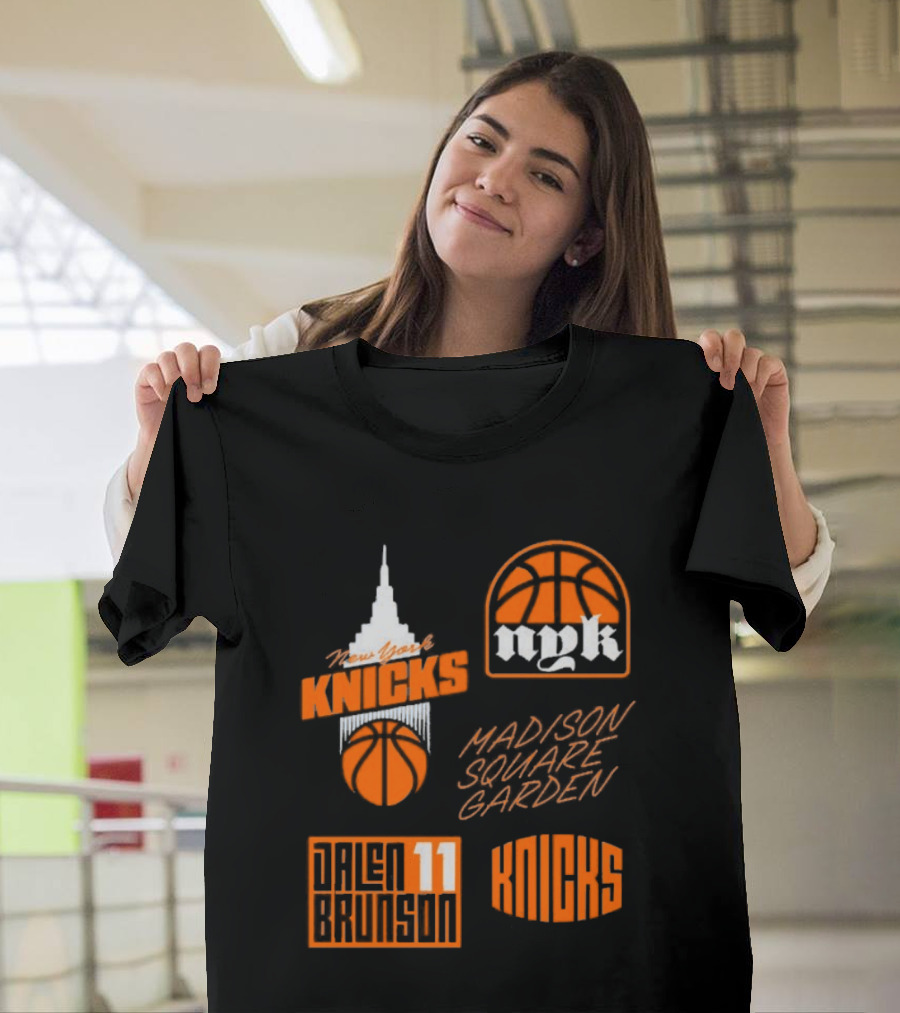 New York Knicks Jalen Brunson MSG NYK 11 Madison Square Garden T-Shirt