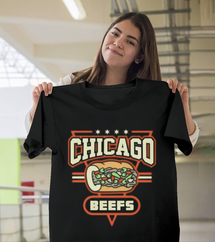 Chicago Beefs Sandwich Stars T-Shirt