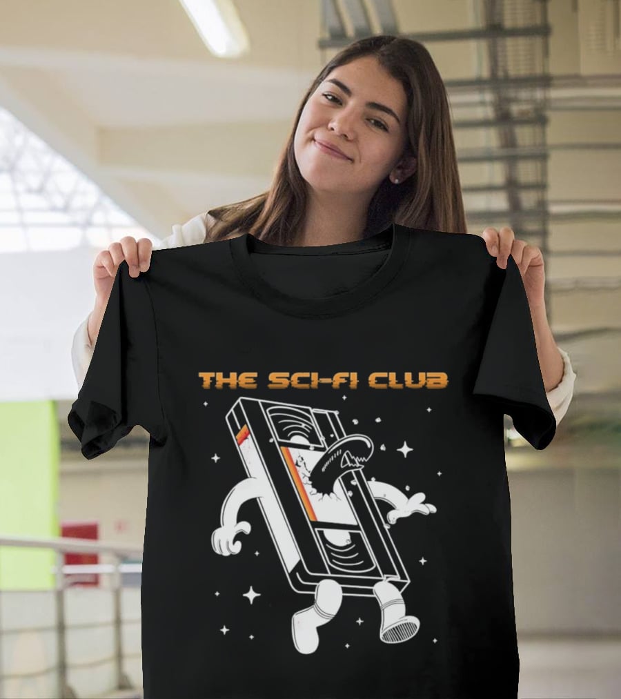 The Sci Fi Club Alien VHS Tape T-Shirt