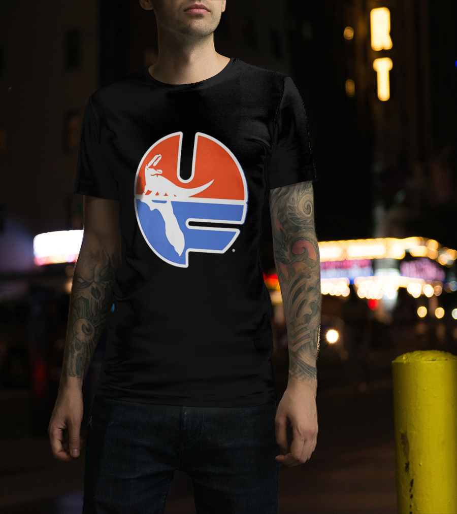 Florida Gators UF Alligator Map T-Shirt
