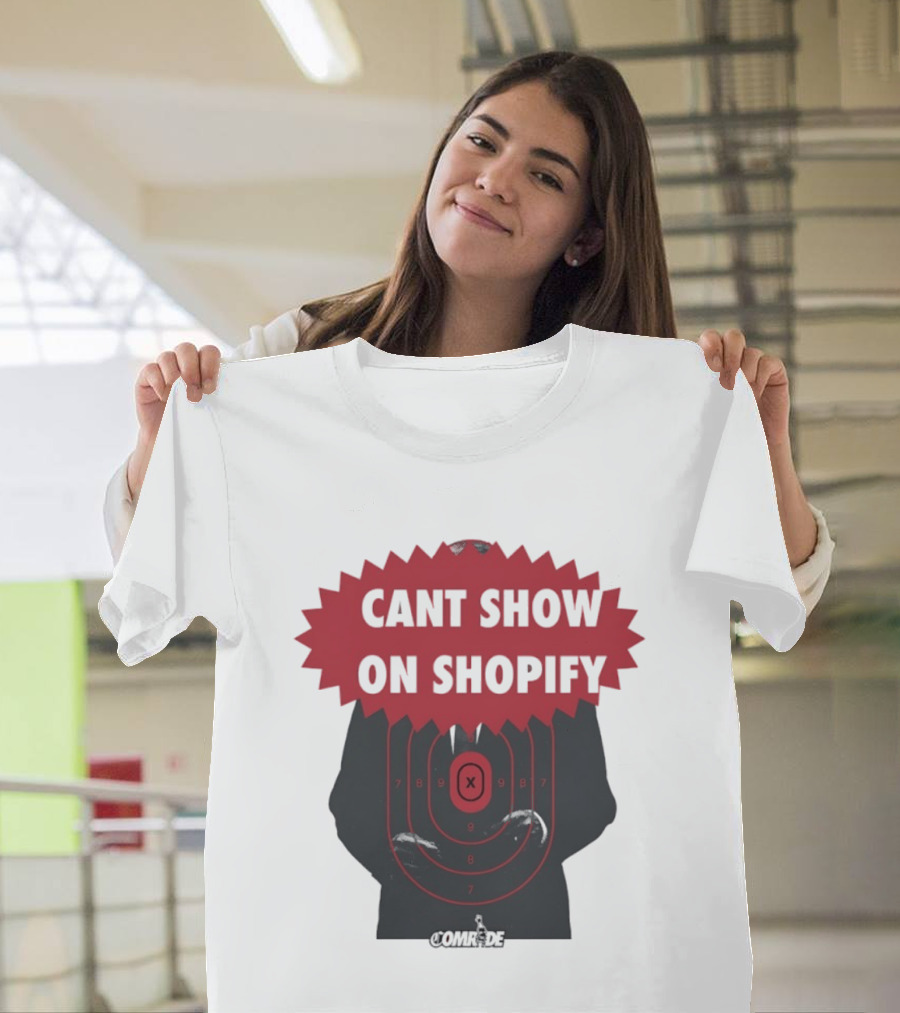 Cant Show On Shopify Target Practice X Comrade T-Shirt
