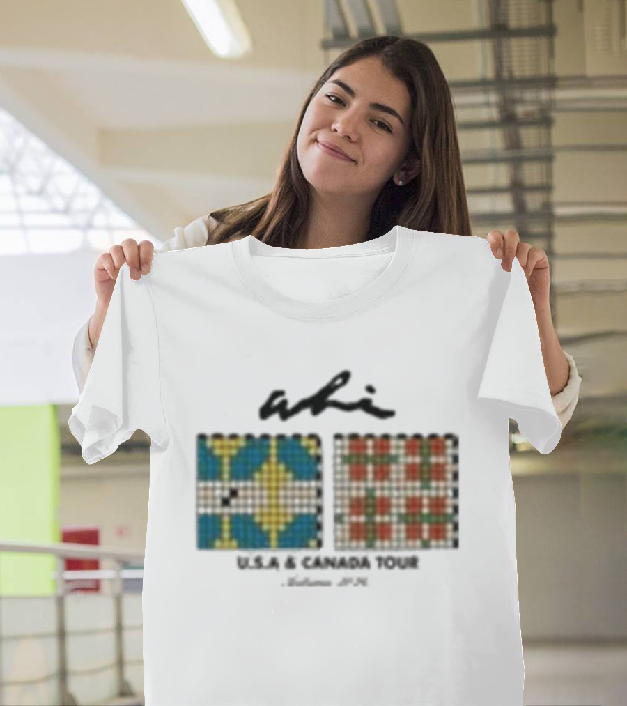 Ali USA Canada Tour Radio Tiles Mosaic T-Shirt