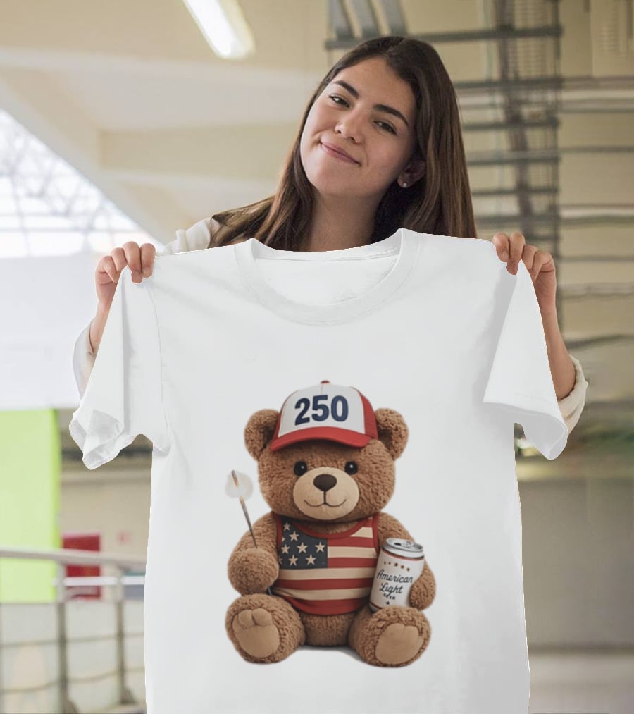 American Bear 250 United States Celebration T-Shirt