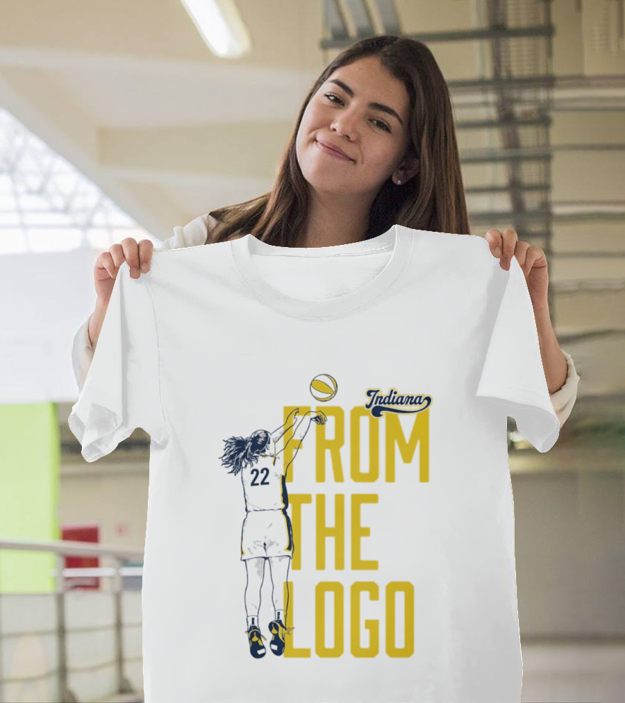 Caitlin Clark Indiana From The Logo Basketball 22 T-Shirt