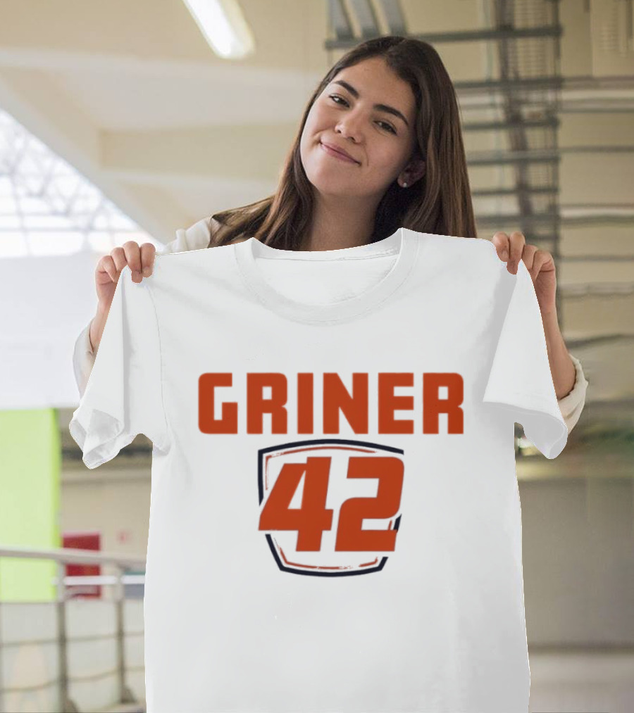 Griner 42 Phoenix Mercury Basketball Team Fan Gear T-Shirt