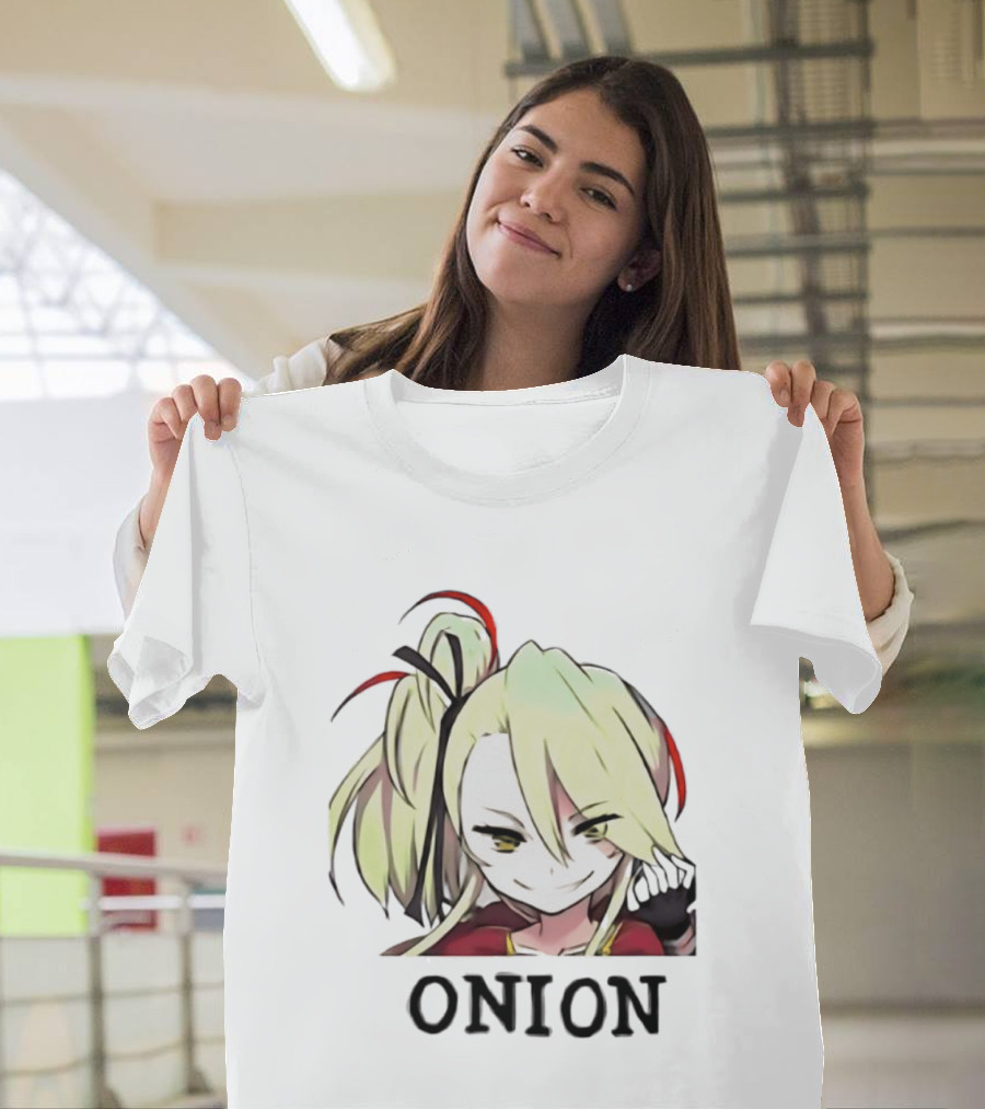 Deathpolca Anime Style Character With Onion T-Shirt