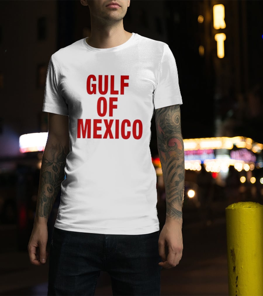 Gulf Of Mexico Bold Red T-Shirt