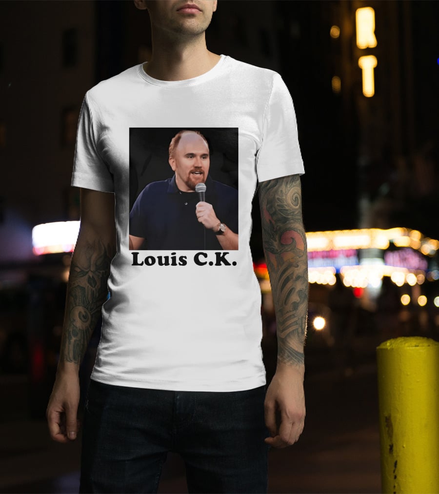 Louis C.K. Oh My God Photo Stand Up Comedy Image T-Shirt