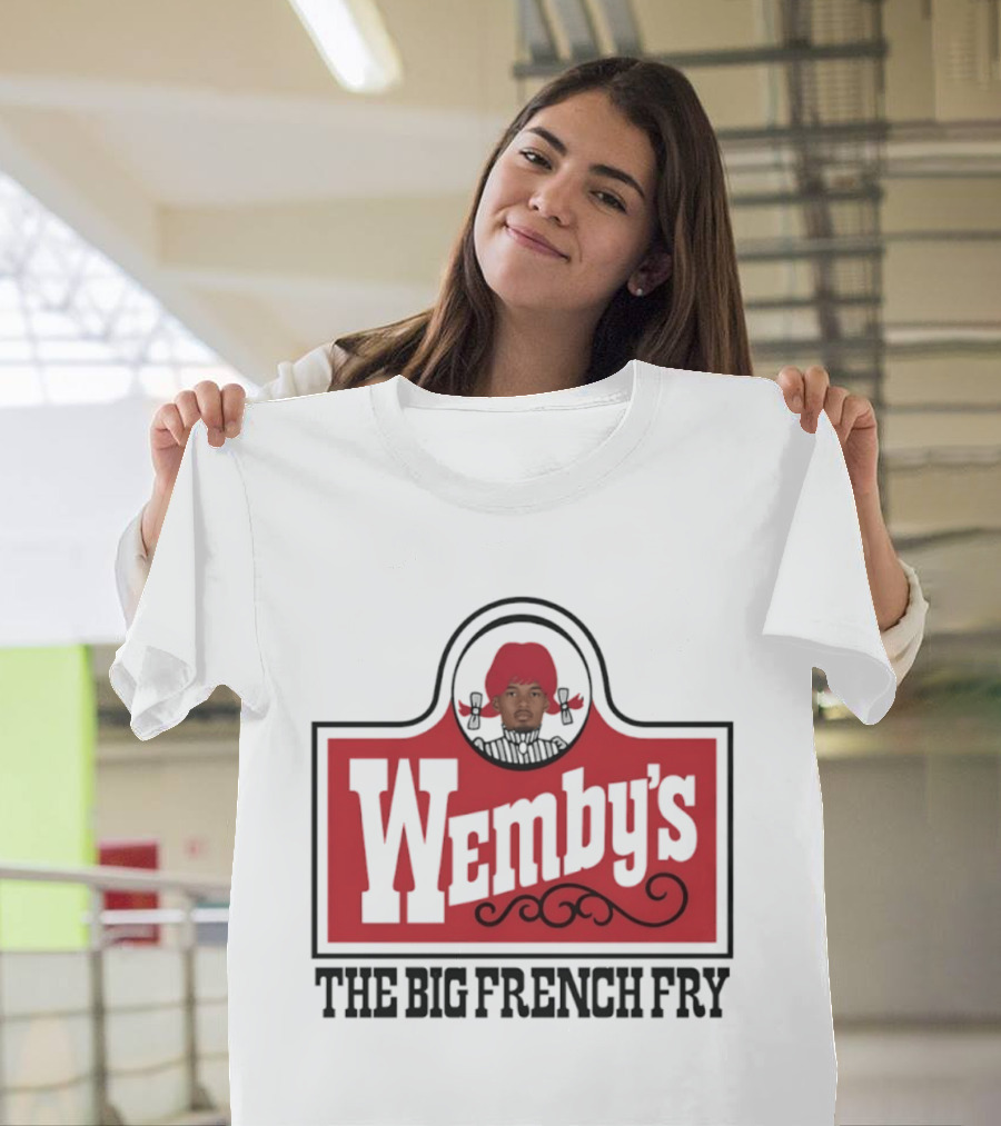 Wemby's The Big French Fry Victor Wemby's Spurs T-Shirt