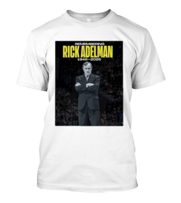 Remembering Rick Adelman 1946 2026 NBA Basketball ClutchPoints T-Shirt