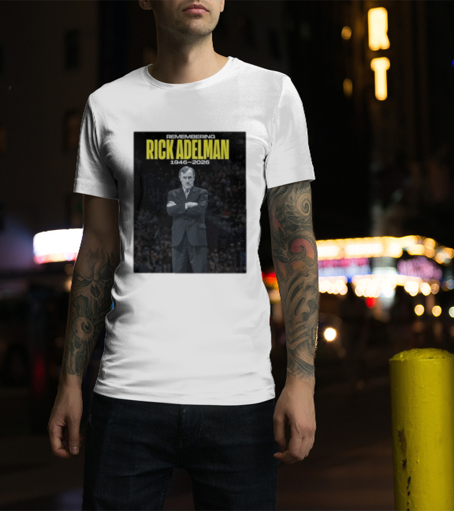 Remembering Rick Adelman 1946 2026 NBA Basketball ClutchPoints T-Shirt