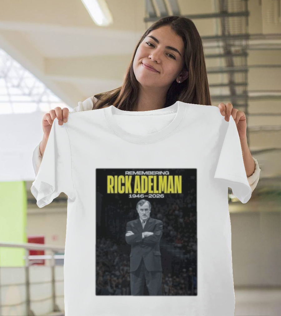 Remembering Rick Adelman 1946 2026 NBA Basketball ClutchPoints T-Shirt