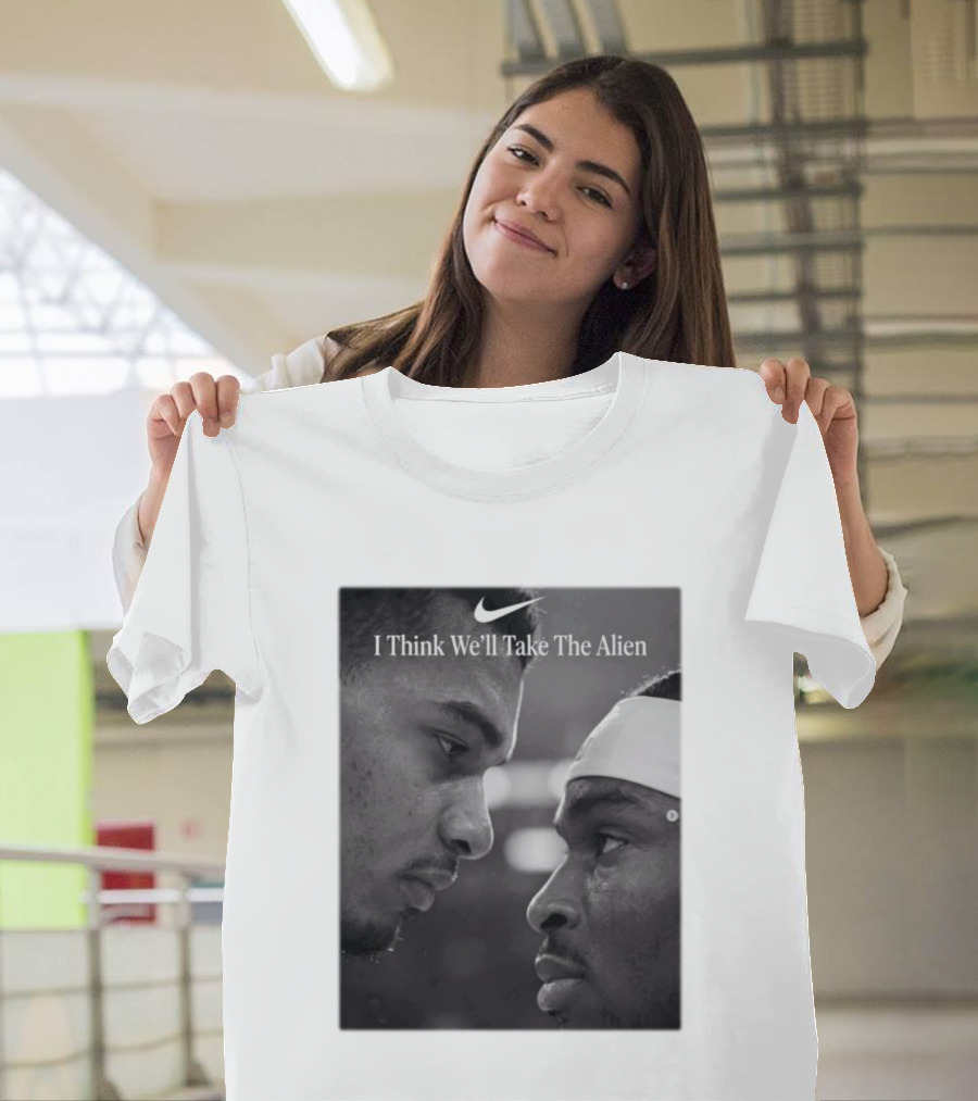 I Think We'll Take The Alien NBA Basketball Victor Wembanyama T-Shirt