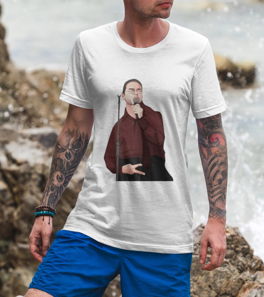 Max And Paddy Stand Up Comedy Performance Live Stage Microphone T-Shirt