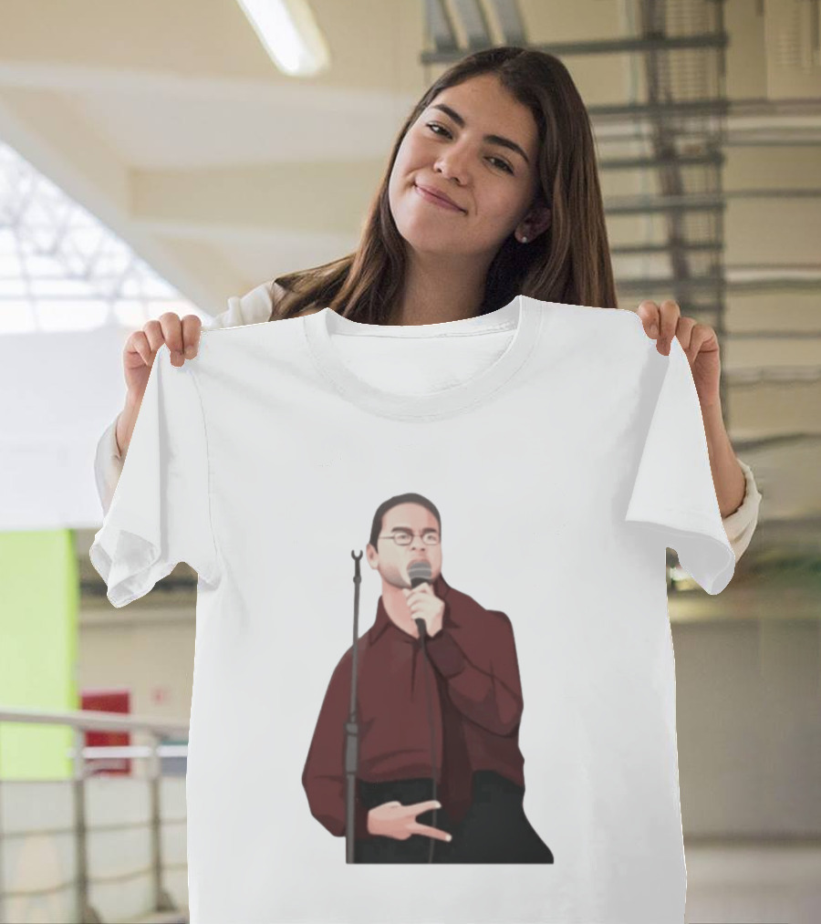 Max And Paddy Stand Up Comedy Performance Live Stage Microphone T-Shirt