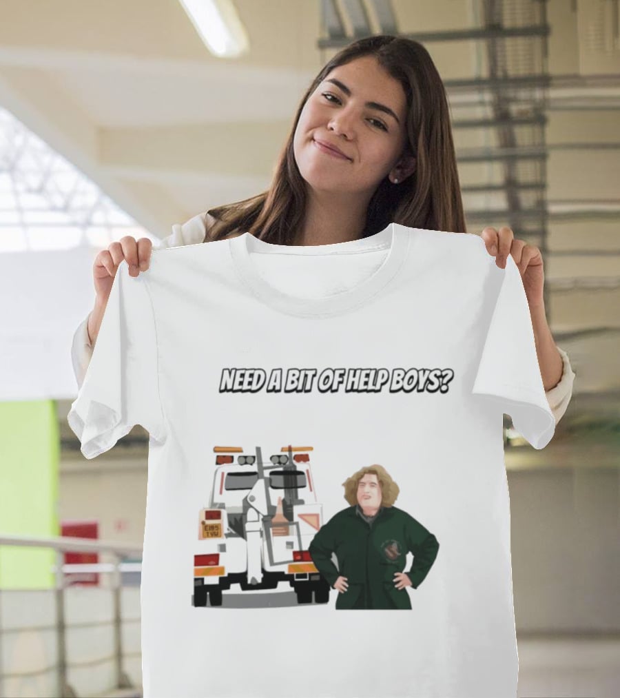 NEED A BIT OF HELP BOYS Paddy Tow Truck Raymond Stantz T-Shirt