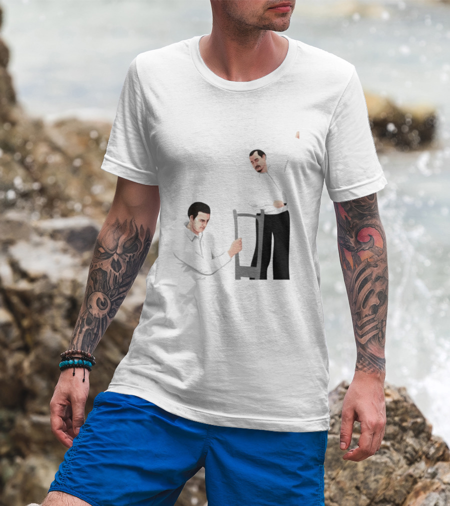 Max And Paddy Pine Barrens Christopher Moltisanti Paulie Gualtieri Chair Scene T-Shirt