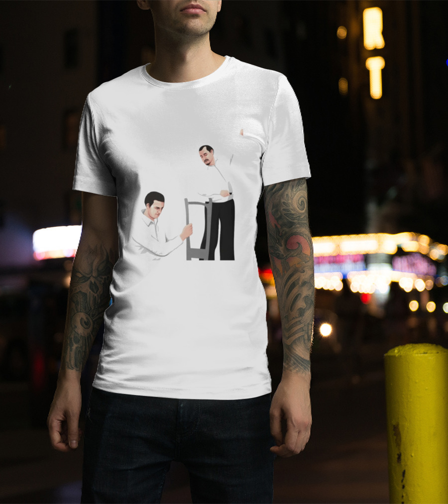 Max And Paddy Pine Barrens Christopher Moltisanti Paulie Gualtieri Chair Scene T-Shirt
