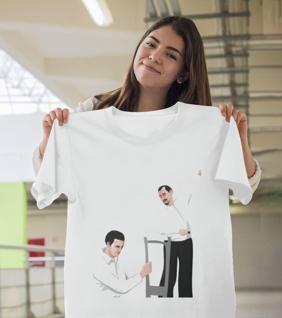 Max And Paddy Pine Barrens Christopher Moltisanti Paulie Gualtieri Chair Scene T-Shirt