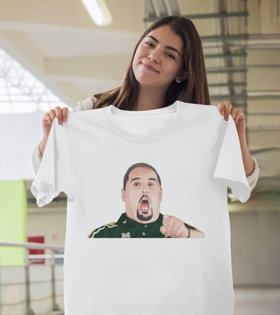 Max And Paddy Pointing Character Green Jersey T-Shirt