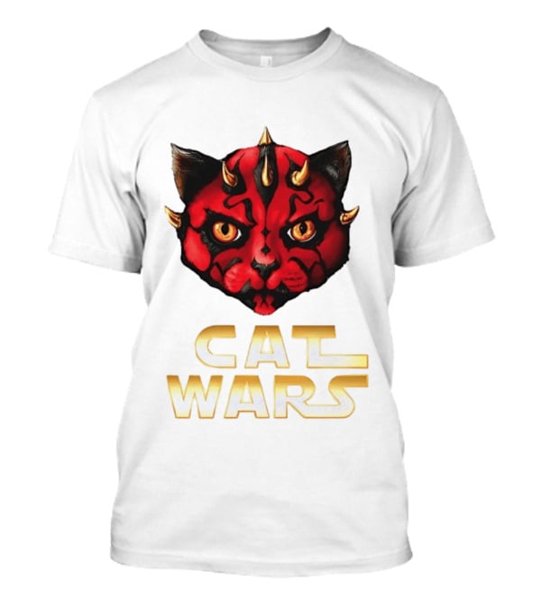 Darth Maul Cat Wars Star Wars Quality Comfortable Wear T-Shirt