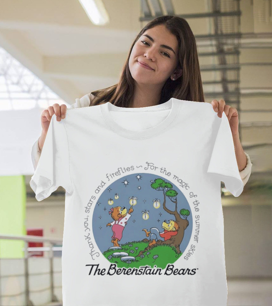The Berenstain Bears Thank You Stars And Fireflies For The Magic Of The Summer Nights T-Shirt
