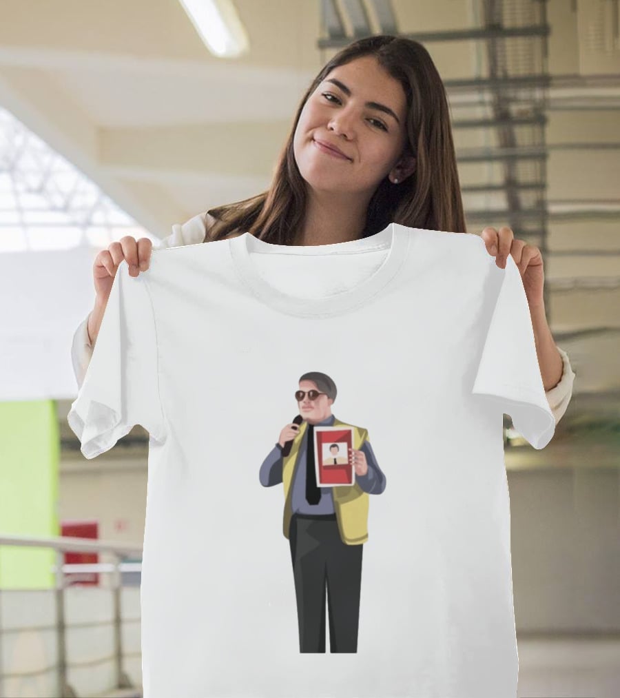 The Office Wanted Character Holding Max And Paddy Image T-Shirt