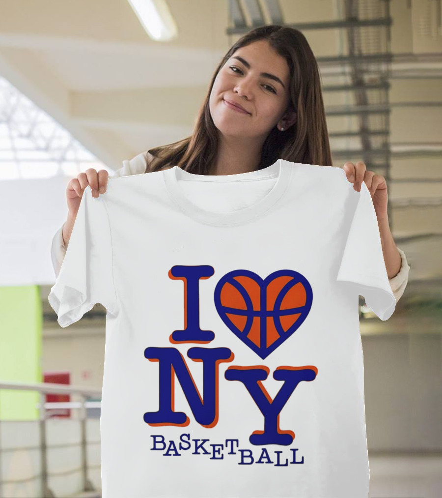 I Heart NY Basketball 2026 New York Knicks NBA T-Shirt