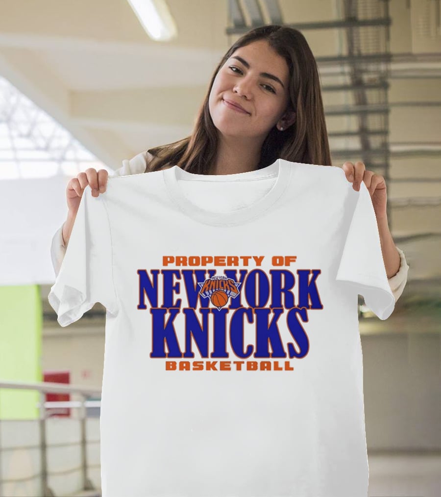 New York Knicks Property Of Basketball 2026 NBA T-Shirt
