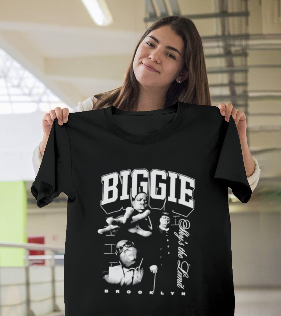 Biggie Smalls Notorious B.I.G. Brooklyn Sky's The Limit 2026 T-Shirt