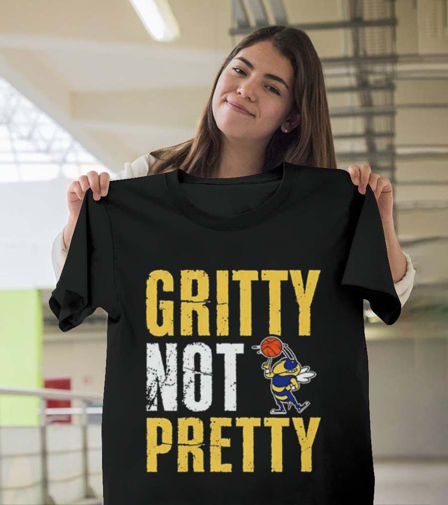 Gritty Not Pretty Georgia Tech Buzz Basketball T-Shirt