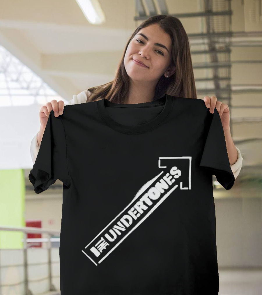 Undertones Stencil Punk Rock Revival Festival Tour 2026 Arrow T-Shirt