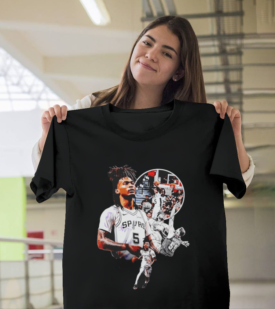 Victor Wembanyama San Antonio Spurs 2026 Basketball Game Changers T-Shirt