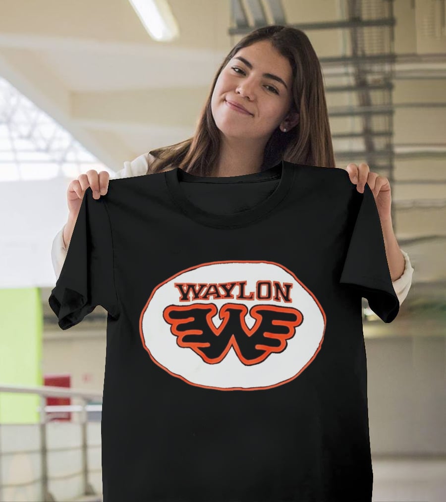 Waylon Jennings Outlaw Country Winged WW 2026 Collection T-Shirt