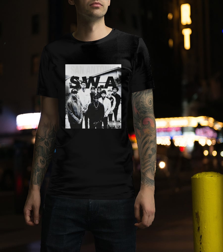 San Antonio Spurs SWA Wembanyama Stephon Castle De'Aaron Dylan Harper Explicit Content T-Shirt