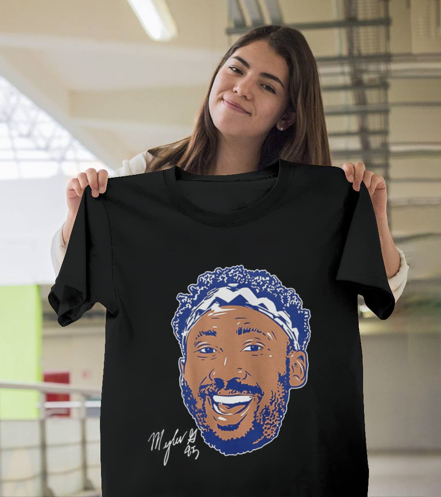 Myles Garrett Los Angeles Rams Swag Headband Football T-Shirt