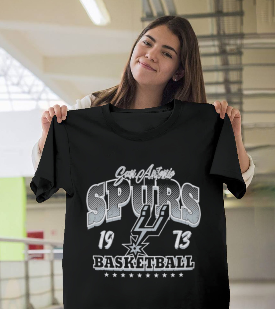 San Antonio Spurs Basketball 1973 T-Shirt
