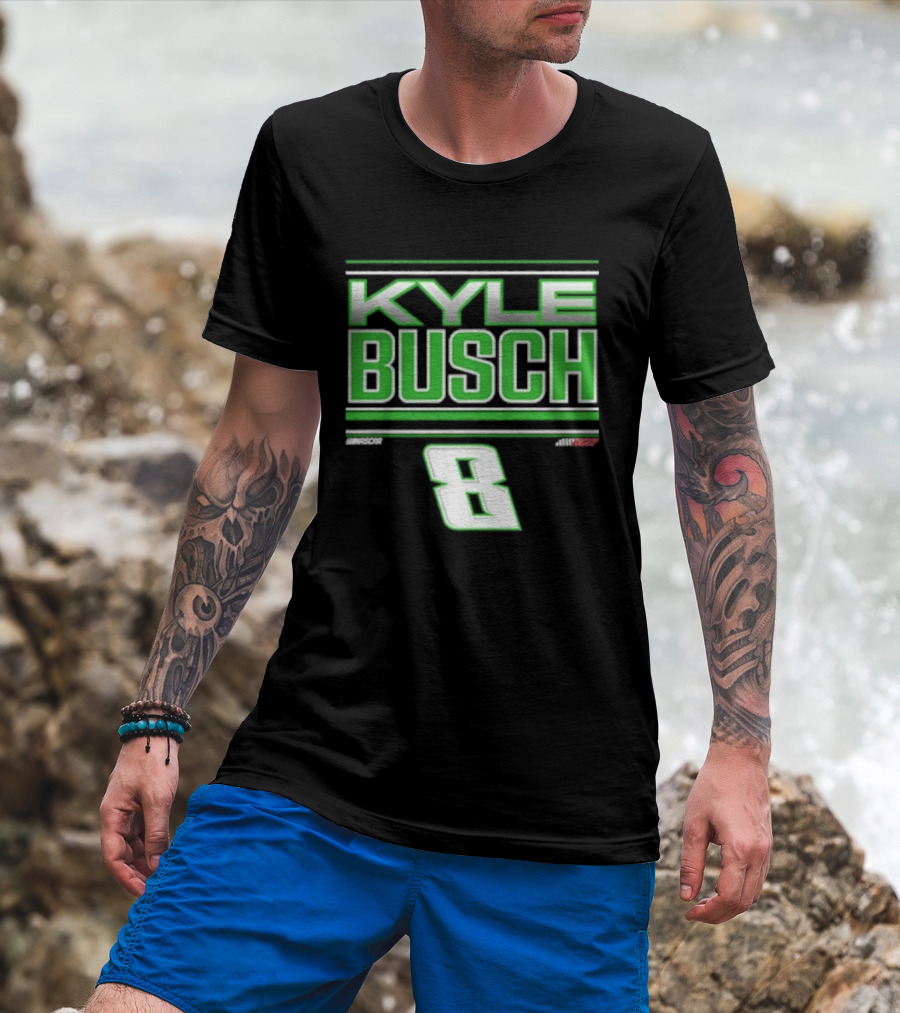 Kyle Busch Number 8 Racing Nascar T-Shirt