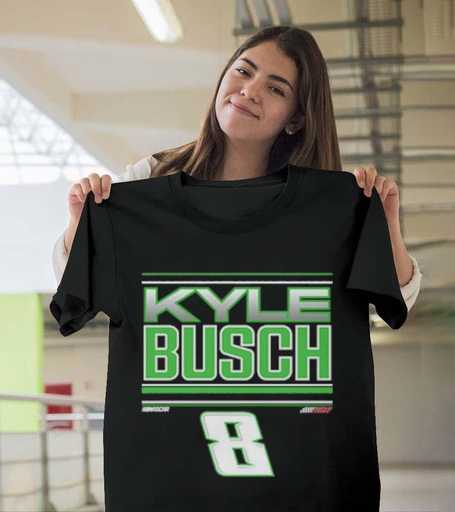 Kyle Busch Number 8 Racing Nascar T-Shirt