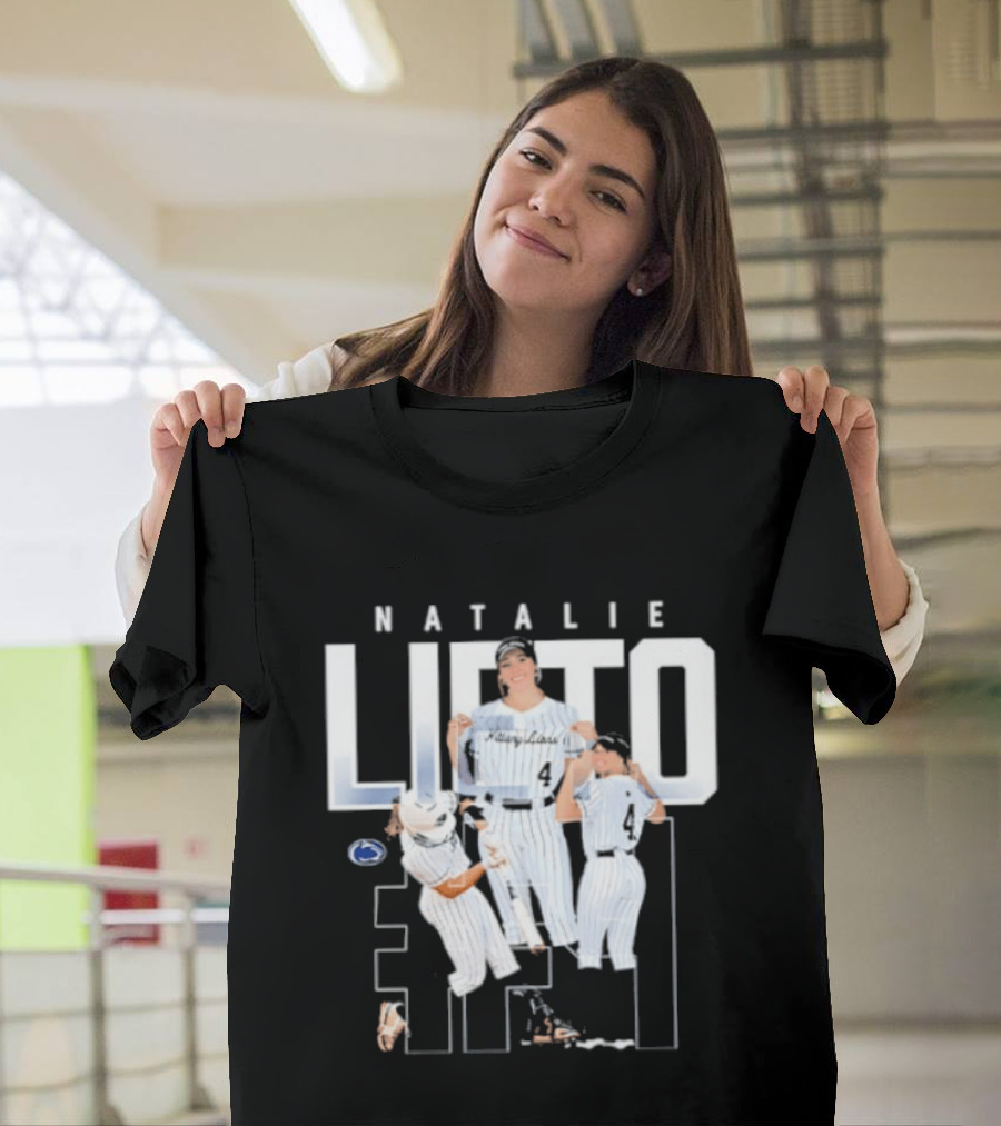 Natalie Lieto Penn State NCAA Softball Team Celebration T-Shirt