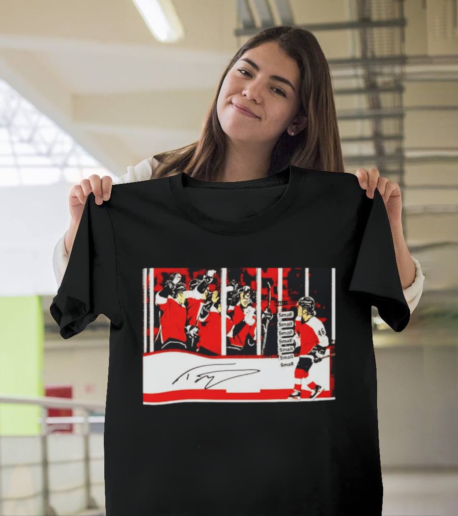 Philadelphia Flyers Hockey Team Celebration Frozen Victory Small T-Shirt