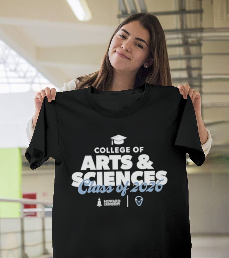 Howard University College Of Arts & Sciences Class Of 2026 T-Shirt
