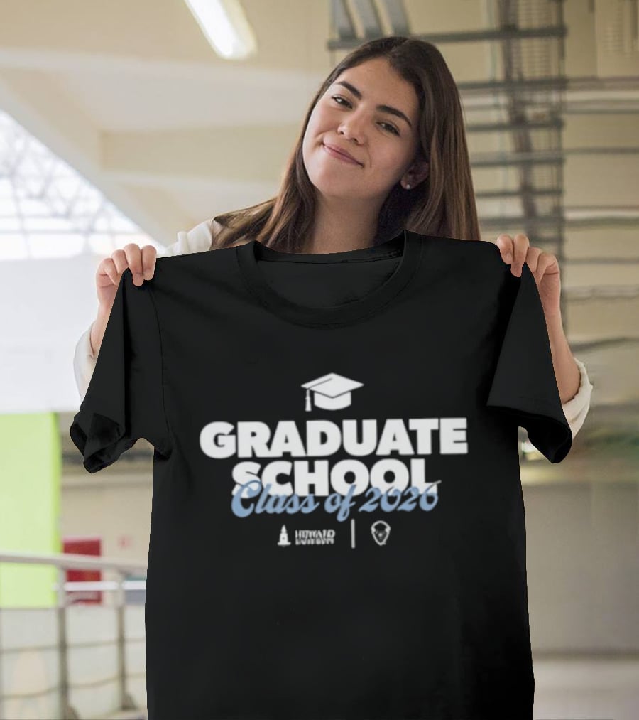 Howard University Graduate School Class Of 2026 Graduation Cap T-Shirt