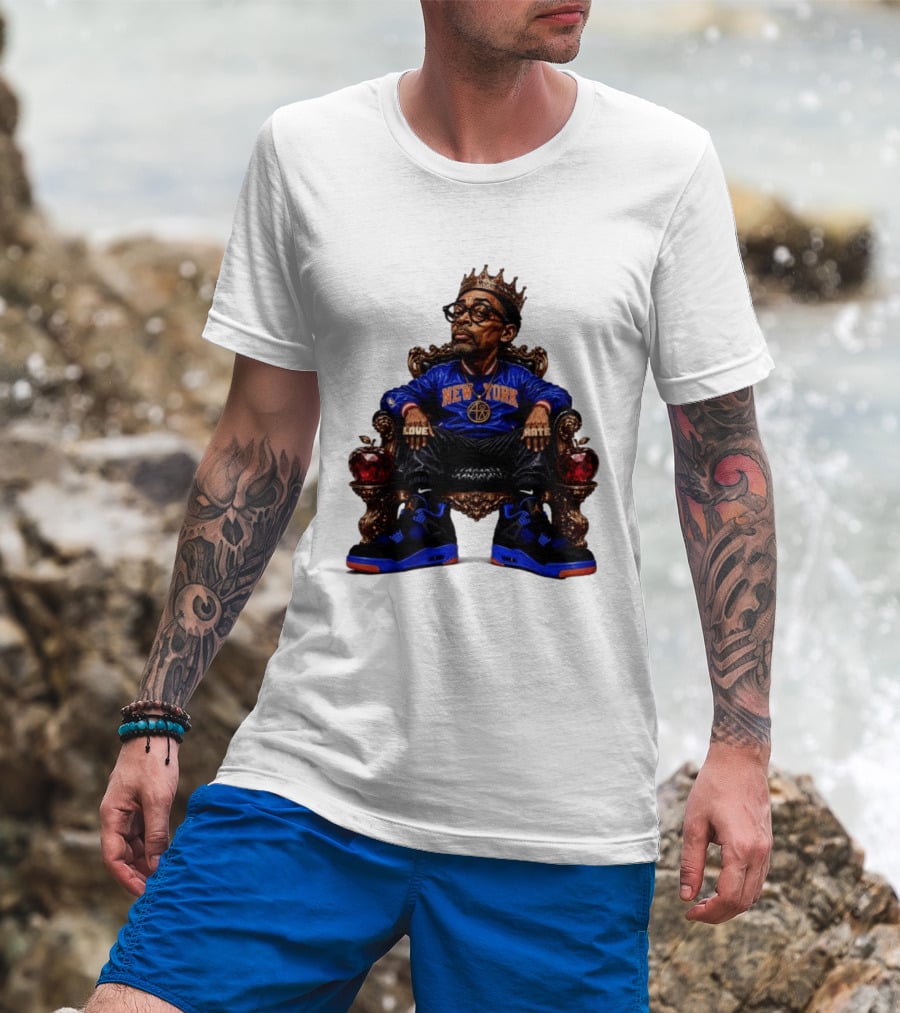 Spike Lee New York Knicks NBA Basketball Love Hate T-Shirt