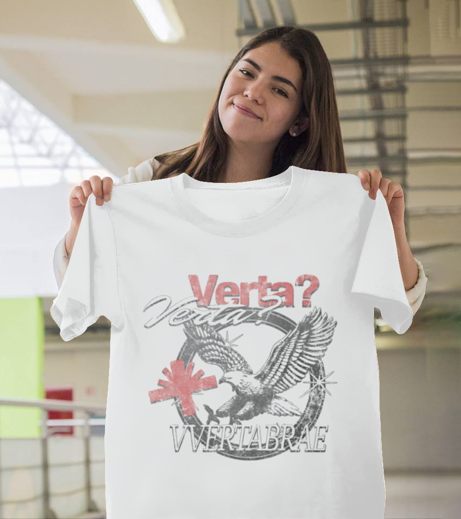 Verta Verta? Vvertabrae Eagle Bird T-Shirt