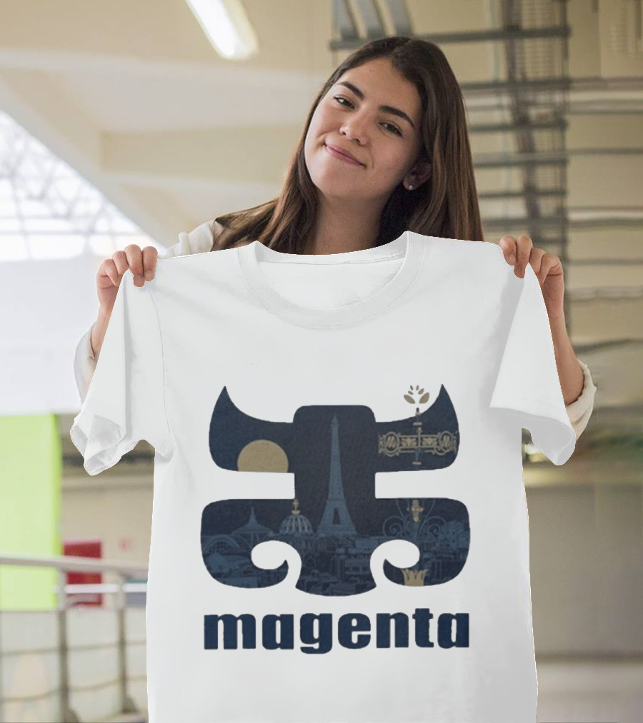 Magenta Skateboards Magenpath Ipath Eiffel Tower Paris Collab T-Shirt